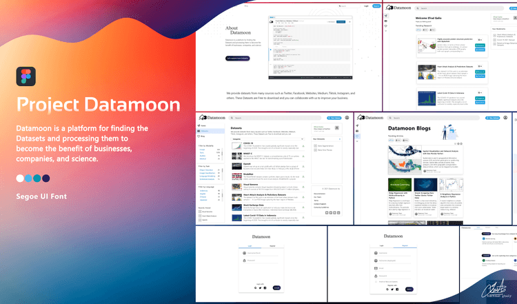 Datamoon UI/UX Project
